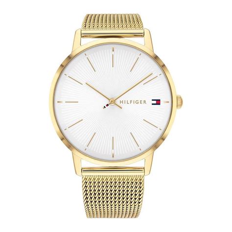 reloj tommy hilfiger dorado hombre|tommy hilfiger watch prices.